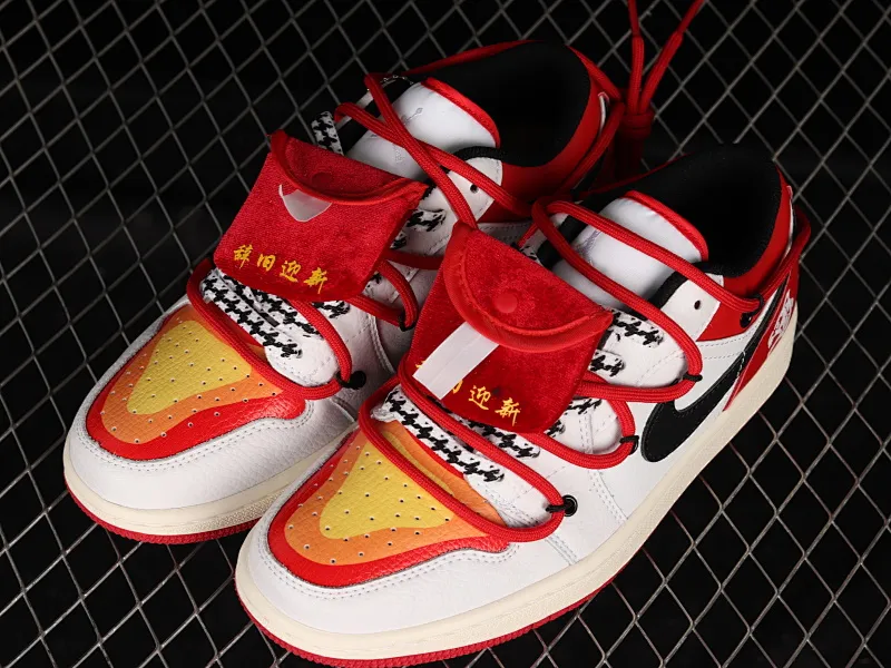 All categories Air Jordan Jordan series basketball shoes Air Jordan 1 Low Air Jordan 1 Low AJ1 Joe 1 customized version Vibe flavor deconstruction sports culture basketball shoes 553558-186